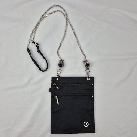 The Hip Klips Bag with Crossbody Chain Strap Black EMF - Picture 1 of 14